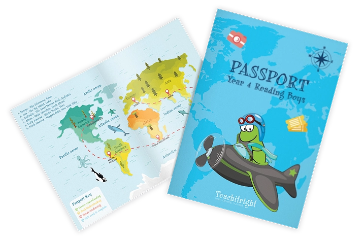 TeachItRight illustrated learning passport